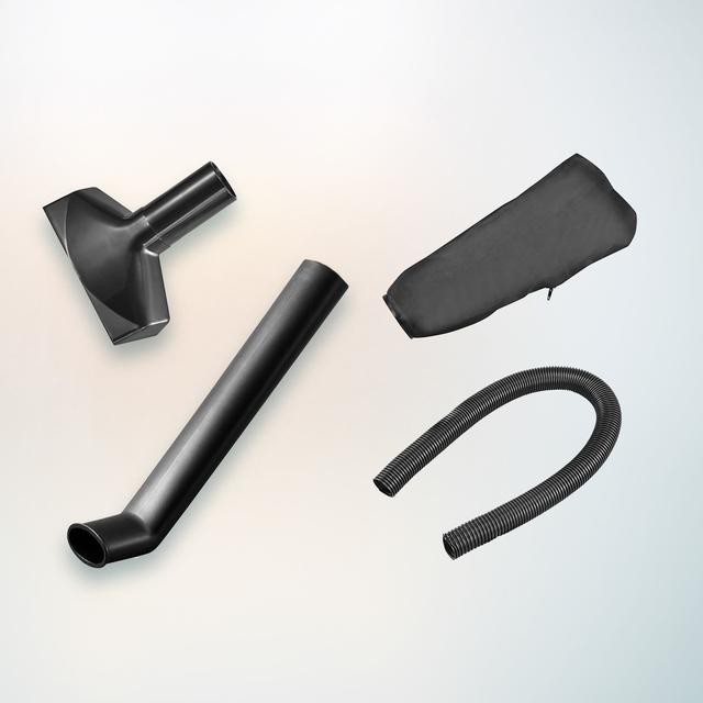 Soplador AirForce 720 Soffiatore con cavo con potenza di 700 W. Libertà di movimento con cavo da 3M.  Multifunzione con molteplici accessori. Massima versatilità.