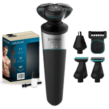 PrecisionCare Multigrooming 5in1 5 en 1 con batería de litio, cuchillas de acero inoxidable y waterproof.