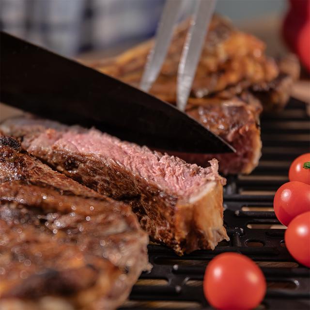 Cecofry&Grill Duoheat 10000 Freidora de aire con cuatro resistencias para dorado perfecto y sabor de parrilla en carnes, capacidad de 10 litros, potencia de 2800 W para platos saludables y pared divisoria móvil para optar entre dos cestillos con temperatura dual o convertirse en una sola cubeta.