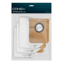 Pack de 3 bolsas de polvo para la base de autovaciado de Conga Rockstar 5500 Station Flex / Pet Flex.