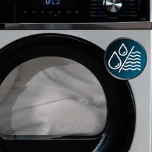 Bolero Dresscode Dry 9330 Secadora bomba de calor blanca con capacidad de 9kg, clase E (equivalente a clase A++), 15 programas y funciones como secado automático, Planchado Fácil, Stop&Go, Silence, Delay Start y KidLock