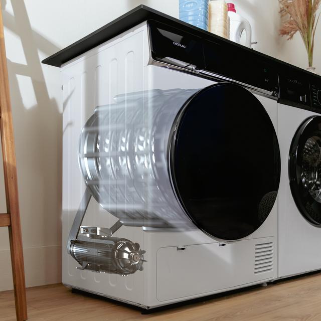 Bolero DressCode Dry 8400 Secadora Bomba de calor blanca de 8 kg, Clase E (antigua clase A++), Full Touch, 15 programas, secado automático, giro bidireccional del tambor, Planchado Fácil, Stop&Go, tambor inox, función Silence, Delay Start, KidLock