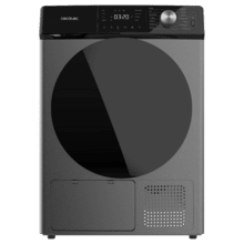 Bolero DressCode Dry 10355 Steel Secadora bomba de calor steel con capacidad de 10kg, clase E (Equivalente a clase A++), 14 programas con secado automático y funciones Spa Care, Planchado fácil, Pro Care, 4 niveles de intensidad de secado, tambor inox y Diamond Care, Delay Start, Stop&Go, KidLock y accesorio para zapatos