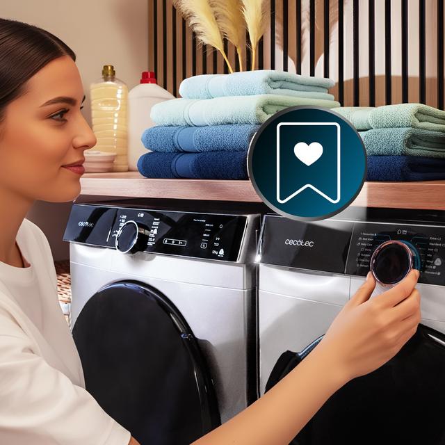 Bolero DressCode Dry 10505 Inverter Secadora bomba de calor color steel con capacidad de 10kg, clase C (equivalente a clase A+++), Motor Inverter Plus, certificación Woolmark, 14 programas, y funciones UV Care y Planchado Fácil