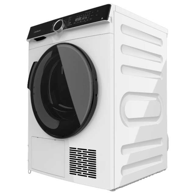 Bolero DressCode Dry 10505 Inverter Secadora bomba de calor color steel con capacidad de 10kg, clase C (equivalente a clase A+++), Motor Inverter Plus, certificación Woolmark, 14 programas, y funciones UV Care y Planchado Fácil