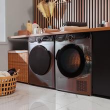 Bolero DressCode Dry 10505 Inverter Steel Secadora bomba de calor con capacidad de 10kg, clase C (equivalente a clase A+++), Motor Inverter Plus, certificación Woolmark, 14 programas, y funciones UV Care y Planchado Fácil