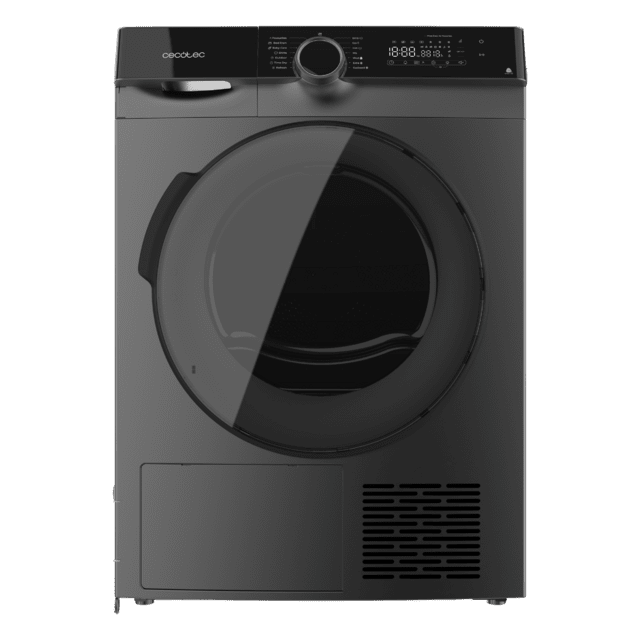 Bolero DressCode Dry 10505 Inverter Steel Secadora bomba de calor con capacidad de 10kg, clase C (equivalente a clase A+++), Motor Inverter Plus, certificación Woolmark, 14 programas, y funciones UV Care y Planchado Fácil