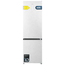 Bolero CoolMarket Combi 405 WL Elite Lunar Stone D - Frigorífico Combi Lunar Stone con interior Elite Grey y MAX INSIDE, MetalFlex Cooling, Fresh Flex, Elite Grey, ADF+ Antiolores, Display Full Color, Total NoFrost, Puerta Reversible, Compresor Inverter Plus, Ultra Silencioso 37dB, Modo ECO, Ultra Fast Freezing, Fast Cooling, Clase Energética D