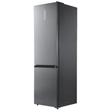 Bolero CoolMarket Combi 405 WL Elite Graphite Stone D - Frigorífico Combi Graphite Stone con interior Elite Grey y MAX INSIDE, MetalFlex Cooling, Fresh Flex, Elite Grey, ADF+ Antiolores, Display Full Color, Total NoFrost, Puerta Reversible, Compresor Inverter Plus, Ultra Silencioso 37dB, Modo ECO, Ultra Fast Freezing, Fast Cooling, Clase Energética D