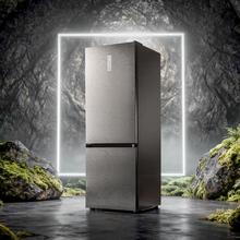 Bolero CoolMarket Combi 405 WL Elite Graphite Stone D - Frigorífico Combi Graphite Stone con interior Elite Grey y MAX INSIDE, MetalFlex Cooling, Fresh Flex, Elite Grey, ADF+ Antiolores, Display Full Color, Total NoFrost, Puerta Reversible, Compresor Inverter Plus, Ultra Silencioso 37dB, Modo ECO, Ultra Fast Freezing, Fast Cooling, Clase Energética D