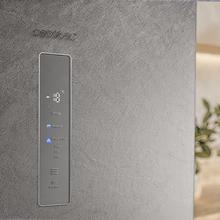 Bolero CoolMarket Combi 405 WL Elite Graphite Stone D - Frigorífico Combi Graphite Stone con interior Elite Grey y MAX INSIDE, MetalFlex Cooling, Fresh Flex, Elite Grey, ADF+ Antiolores, Display Full Color, Total NoFrost, Puerta Reversible, Compresor Inverter Plus, Ultra Silencioso 37dB, Modo ECO, Ultra Fast Freezing, Fast Cooling, Clase Energética D