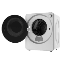 Bolero DressCode Dry 3150V Secadora compacta de evacuación blanca de 2,5 kg con 950 W,con 4 programas de calor y 2 de frío, programa ECO, control knob intuitivo, secado rápido y eficiente, ideal para espacios pequeños