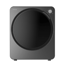 Bolero DressCode Dry 3150V Dark Secadora compacta de evacuación dark grey de 2,5 kg con 950 W,con 4 programas de calor y 2 de frío, programa ECO, control knob intuitivo, secado rápido y eficiente, ideal para espacios pequeños