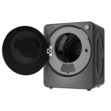 Bolero DressCode Dry 3150V Dark Secadora compacta de evacuación dark grey de 2,5 kg con 950 W,con 4 programas de calor y 2 de frío, programa ECO, control knob intuitivo, secado rápido y eficiente, ideal para espacios pequeños