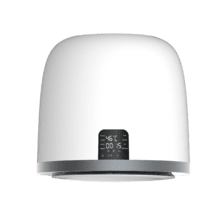 Bolero DressCode Dry 3500V Silver Secadora compacta de evacuación de 3 kg, color blanco con gris  cromado, secado automático inteligente y Control Touch, función UV Care, tambor inox con giro bidireccional y sistema anti-arrugas, Dry Shoe Rack y Delay Start