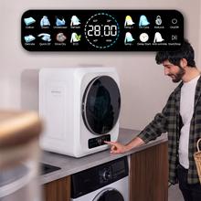 Bolero DressCode Dry 3400V Secadora compacta de evacuación de 3 kg blanca de capacidad, pantalla FullColor, 8 programas, secado automático inteligente, tambor Inox con giro bidireccional, función UV Care, Dry Shoe Pro, función antiarrugas, Delay Start, KidLock e instalación flexible.