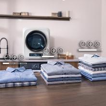 Bolero DressCode Dry 3400V Secadora compacta de evacuación de 3 kg blanca de capacidad, pantalla FullColor, 8 programas, secado automático inteligente, tambor Inox con giro bidireccional, función UV Care, Dry Shoe Pro, función antiarrugas, Delay Start, KidLock e instalación flexible.