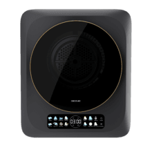 Bolero DressCode Dry 3400V Dark Secadora compacta de evacuación de 3 kg dark de capacidad, pantalla FullColor, 8 programas, secado automático inteligente, tambor Inox con giro bidireccional, función UV Care, Dry Shoe Pro, función antiarrugas, Delay Start, KidLock e instalación flexible.