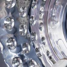 Bolero DressCode Dry 3600V Gold Secadora compacta de evacuación blanca de 3 kg de capacidad, detalle oro cromado, pantalla con iconos a color, 12 programas, secado automático, función vapor y UV Care, tambor Inox con giro bidireccional y sistema antiarrugas Anti-Wrinkle Motion, accesorio para zapatos y funciones Delay Start, KidLock, Modo Refresh.