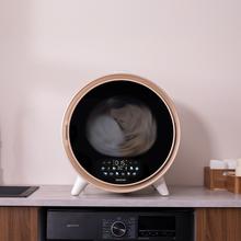 Bolero DressCode Dry 3600V Gold Secadora compacta de evacuación blanca de 3 kg de capacidad, detalle oro cromado, pantalla con iconos a color, 12 programas, secado automático, función vapor y UV Care, tambor Inox con giro bidireccional y sistema antiarrugas Anti-Wrinkle Motion, accesorio para zapatos y funciones Delay Start, KidLock, Modo Refresh.