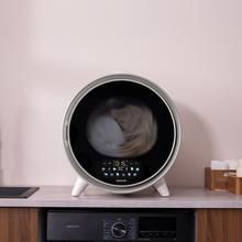 Bolero DressCode Dry 3600V Silver Secadora compacta de evacuación blanca de 3 kg de capacidad, detalle gris cromado, pantalla con iconos a color, 12 programas, secado automático, función vapor y UV Care, tambor Inox con giro bidireccional y sistema antiarrugas Anti-Wrinkle Motion, accesorio para zapatos y funciones Delay Start, KidLock, Modo Refresh.