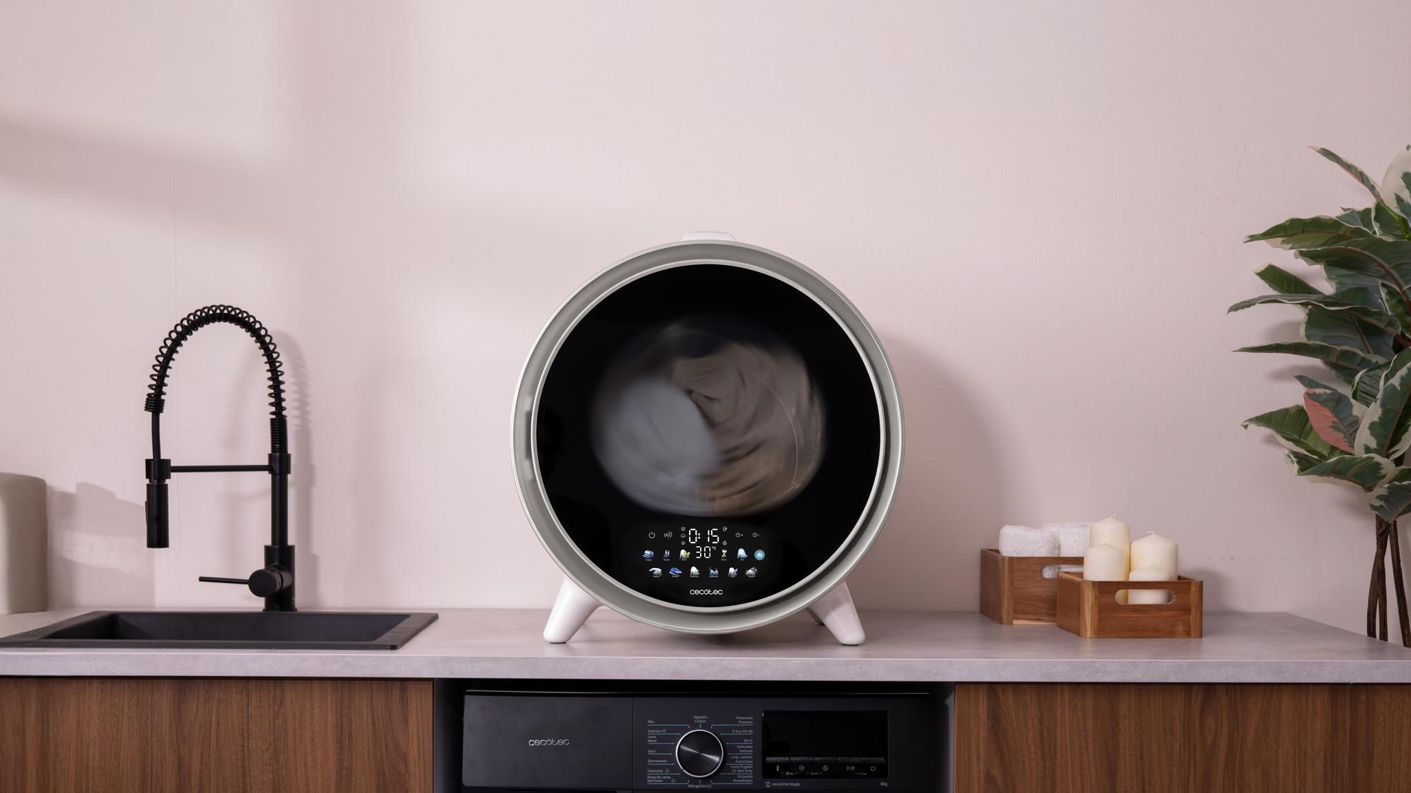 Una secadora de diseño para colocar donde quieras