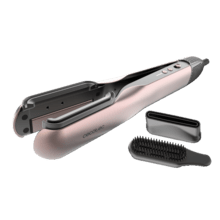 AirLisse 2in1 ForceDry Black AirLisse 2in1 Black Pro Glätteisen, starker Luftstrom 19,7 l/s, magnetisierte Köpfe, für alle Haartypen, Plasma-Funktion, brushless Motor, 4 Temperaturen und 2 Luftgeschwindigkeiten.