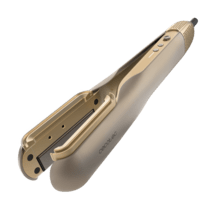 AirLisse 2in1 ForceDry Champagne Plancha de aire con flujo de aire potente 19,7 l/s, cabezales imantados, para todo tipo de cabellos, función plasma, motor brushless, 4 temperaturas y 2 velocidades de aire.