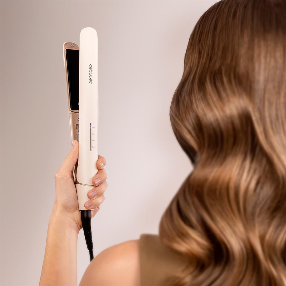 Plancha CECOTEC Lisse 880 HidraProtect con diseño MultiStyle para ondas