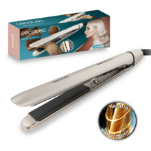 Lisse 880 HidraProtect Plancha de pelo de turmalina con revestimiento de queratina y aceite de Argán y función Pro Ionizer.