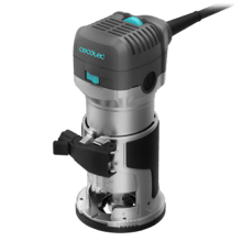 MultiShape 500 Fresadora con 710W de potencia. Incluye 5 fresas y cabezales de diferentes tamaños. Velocidad y profundidad regulable. Incluye tope paralelo.