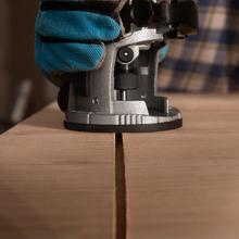 MultiShape 2000 Liberty Fresadora 21V 4Ah. Motor sin escobillas. Incluye 5 fresas y cabezales de diferentes tamaños. Velocidad y profundidad regulable. Incluye tope paralelo.