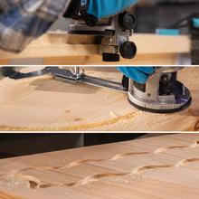 MultiShape 2000 Liberty Fresadora 21V 4Ah. Motor sin escobillas. Incluye 5 fresas y cabezales de diferentes tamaños. Velocidad y profundidad regulable. Incluye tope paralelo.