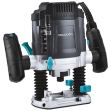 MultiShape 900 Inmersion Fresadora grande con 1200W de potencia. Incluye 5 fresas. Compatible con fresas grandes y pequeñas. Profundidad ajustable hasta 55mm. Velocidad regulable.