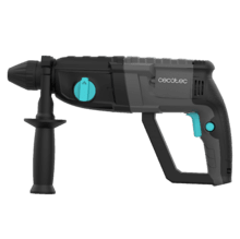 PowerForce 4000 Atomic Martillo percutor SDS ligero. 3J potencia de impacto. Potencia 800W. 3in1. Adaptador brocas convencionales. Incluye brocas y cinceles. Maletín. Cable 3m.