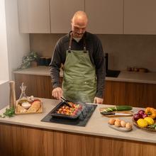 Bolero Squad IH 2200 FullFlex Placa de inducción compacta de 1 zona FullFlex con campana extractora integrada, potencia máx. de 3500W, 9 niveles de potencia con Booster, Stop&Go, Succión 500m3/h, 4 velocidades con Función Booster, Touch Control.