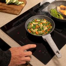 Bolero Squad IH 2200 FullFlex Placa de inducción compacta de 1 zona FullFlex con campana extractora integrada, potencia máx. de 3500W, 9 niveles de potencia con Booster, Stop&Go, Succión 500m3/h, 4 velocidades con Función Booster, Touch Control.