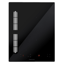 Bolero Squad IH 2200 FullFlex Placa de inducción compacta de 1 zona FullFlex con campana extractora integrada, potencia máx. de 3500W, 9 niveles de potencia con Booster, Stop&Go, Succión 500m3/h, 4 velocidades con Función Booster, Touch Control.