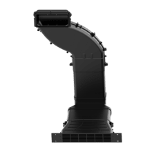 Kit di evacuazione per Bolero Squad IH 4800, sistema di aspirazione per piano cottura a induzione con cappa integrata.