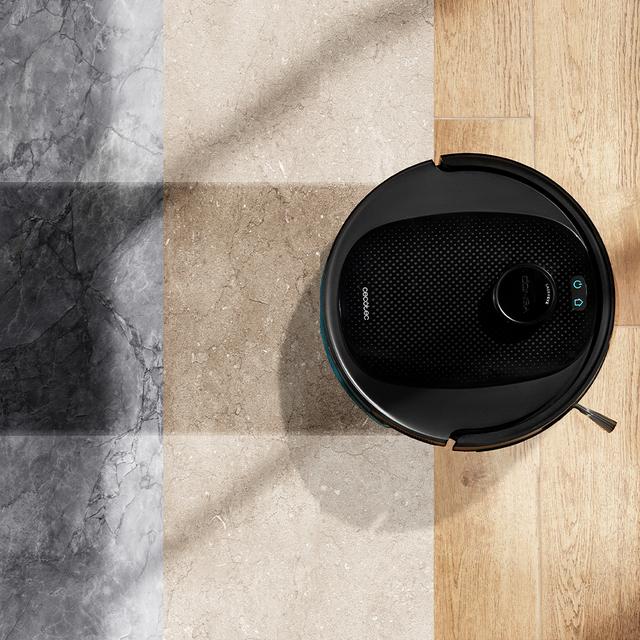 Conga Y80 Robot aspirador con IA Laser Eye y navegación láser inteligente. Aspira, barre, friega y pasa la mopa con 13000 Pa y cepillo antienredos. Autonomía hasta 220 m², base de vaciado automático 2,5 L y APP 3.0 para limpieza por zonas.