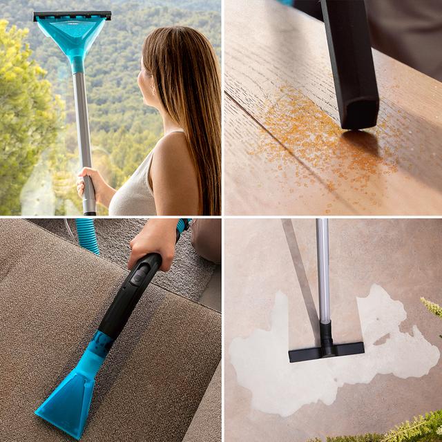 Conga CarpetClean 20000 Max Aspirador de tapicerias y wet&dry de gran tamaño que permite a su vez aspirar sólidos y líquidos con 1400 W de potencia y 22 Kpa