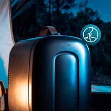 Bolero MiniCooling 4L Capri Black Frigorífico MiniCooling Bora Black 4L, funcionamiento 12V-220V, compatible coche y caravanas, función enfriamiento y calentamiento, rango temperatura 7-50º, transporte fácil.