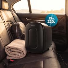Bolero MiniCooling 4L Capri Black Frigorífico MiniCooling Bora Black 4L, funcionamiento 12V-220V, compatible coche y caravanas, función enfriamiento y calentamiento, rango temperatura 7-50º, transporte fácil.