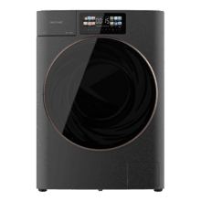 Bolero Wash&Dry 106950 Autodose Inverter 3D Steel Lavadora secadora Autodosis de carga frontal color titanium de 10/6 kg de capacidad, 1400 rpm y clase A, con diseño Core Matrix Screen 9,2" y Core Body, 13 programas y Motor Inverter Plus, SteamMax, secado automático, Sanitize, OnSmart, Fuzzy Logic, Smooth Wash, puerta XXL y luz interior.