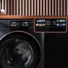 Bolero Wash&Dry 106950 Autodose Inverter 3D Steel Lavadora secadora Autodosis de carga frontal color titanium de 10/6 kg de capacidad, 1400 rpm y clase A, con diseño Core Matrix Screen 9,2" y Core Body, 13 programas y Motor Inverter Plus, SteamMax, secado automático, Sanitize, OnSmart, Fuzzy Logic, Smooth Wash, puerta XXL y luz interior.