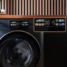 Bolero Wash&Dry 106950 Autodose Inverter 3D Titanium Lavadora secadora Autodosis de carga frontal steel de 10/6 kg de capacidad, 1400 rpm y clase A, con diseño Core Matrix Screen 9,2" y Core Body, 13 programas y Motor Inverter Plus, SteamMax, secado automático, Sanitize, OnSmart, Fuzzy Logic, Smooth Wash, puerta XXL y luz interior.