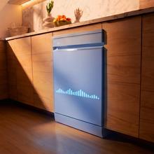 Bolero Aguazero 7000 Branco Mate Vidro Conectado Máquina de lavar loiça de vidro branco mate de 60 cm, 16 serviços, classe B, motor Inverter Plus Duo, 10 programas, Smart Voice Control, Smart Knock Dual Control, WiFi, Smart Wash, Steam Wash, Extra Hygiene, AutoClean, luz interior e luz ambiente exterior, funções de secagem O2Dry, Dual Turbo Dry+, Super Dry, tecnologia de braço aspersor Splash 360, Save+, Half Load, Silent Wash, Delay Start, Extra Rapid e tabuleiro para talheres