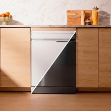 Bolero Aguazero 6750 Matt Black Glass Lave-vaisselle en verre noir mat de 60 cm, capacité pour 16 couverts, classe B, moteur Inverter Plus Duo, 10 programmes, Smart Voice Control, Smart Knock Dual Control, Wi-Fi, Smart Wash, Steam Wash, Extra Hygiene, AutoClean, lumière intérieure et lumière extérieure, fonctions de séchage O2Dry, Dual Turbo Dry+, Super Dry, technologie de bras de lavage Splash 360, Save+, Half Load, Silent Wash, Delay Start, Extra Rapid et tiroir à couverts.