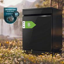 Bolero Aguazero 6750 Matt Black Glass Lave-vaisselle en verre noir mat de 60 cm, capacité pour 16 couverts, classe B, moteur Inverter Plus Duo, 10 programmes, Smart Voice Control, Smart Knock Dual Control, Wi-Fi, Smart Wash, Steam Wash, Extra Hygiene, AutoClean, lumière intérieure et lumière extérieure, fonctions de séchage O2Dry, Dual Turbo Dry+, Super Dry, technologie de bras de lavage Splash 360, Save+, Half Load, Silent Wash, Delay Start, Extra Rapid et tiroir à couverts.