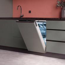 Bolero Aguazero 6280 Full-BI Lavastoviglie da incasso 60 cm, 16 coperti, classe D, motore Inverter Plus Duo, 6 programmi, pannello Touch, FloorView Light, Extra Hygiene, Super Dry, Save+, Silent Wash, Half Load, AutoClean, Extra Rapid, Delay Start, cestello superiore regolabile e cestello speciale per posate